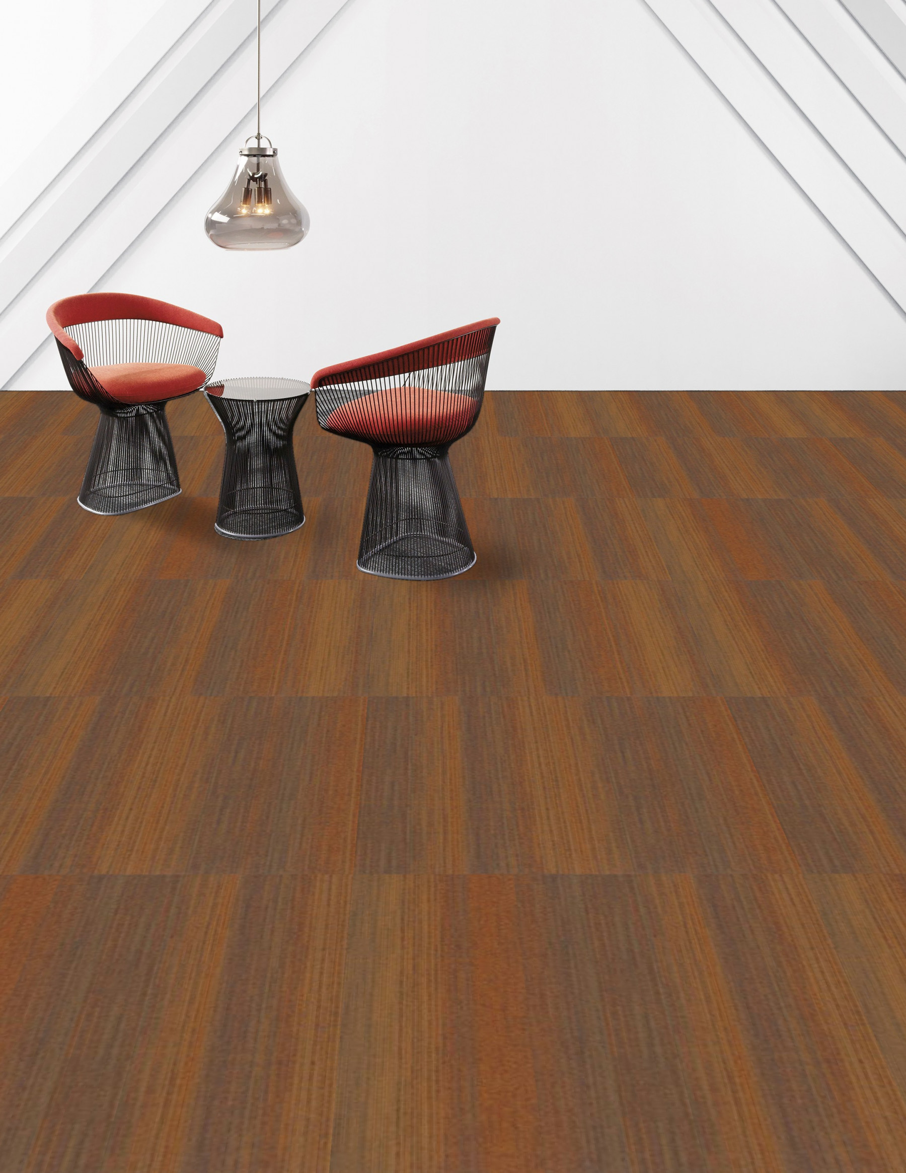 Shaw Saturate Carpet Tile Orange 9" x 36" Premium(22.5 sq ft/ctn)