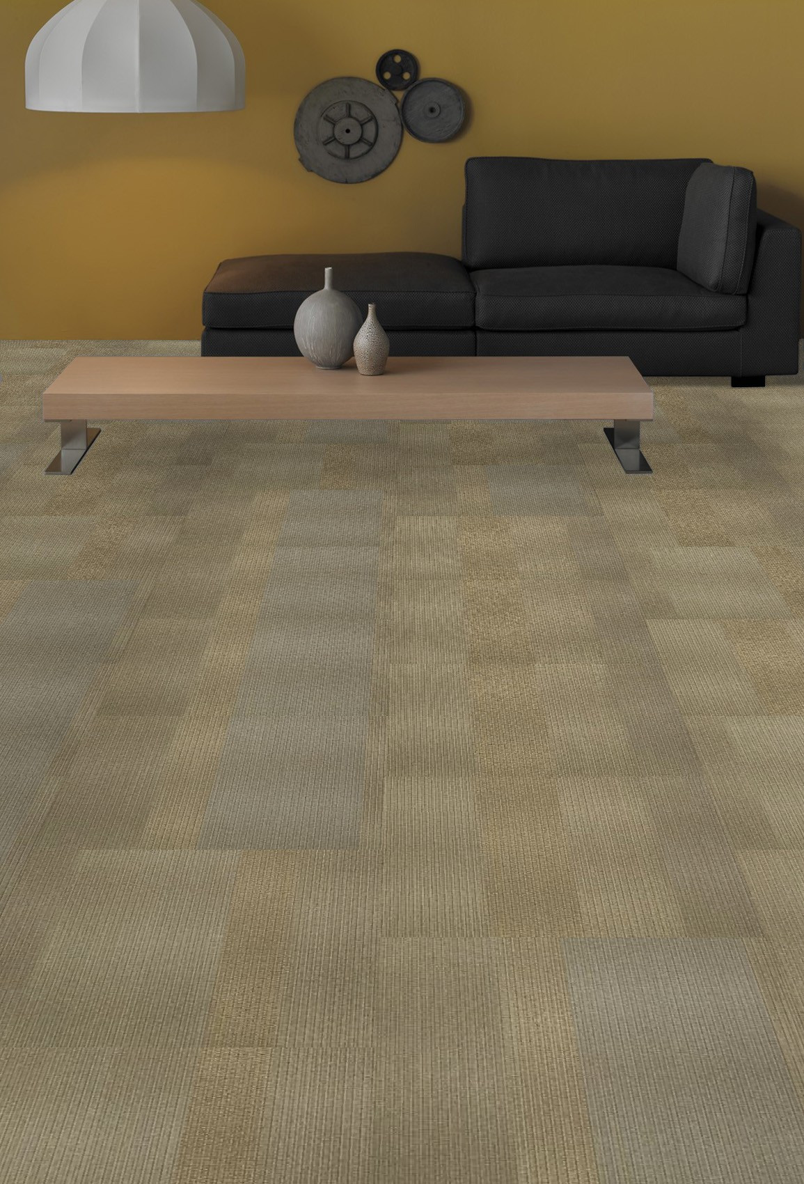 Shaw Hybrid Carpet Tile Marble 24" x 24" Premium(48 sq ft/ctn)