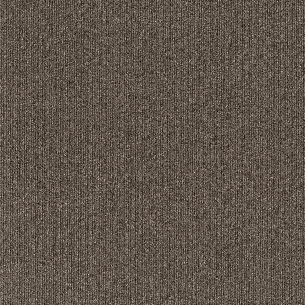 Infinity Ridgeline Ribbed Peel & Stick Carpet Tile Espresso 24" x 24" Premium (60 sq ft/ctn)
