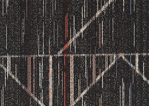 Mohawk Group Clever Class Carpet Tile Black Velvet 24" x 24"