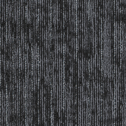 Shaw Offset Carpet Tile Chrome Black 24" x 24" Premium