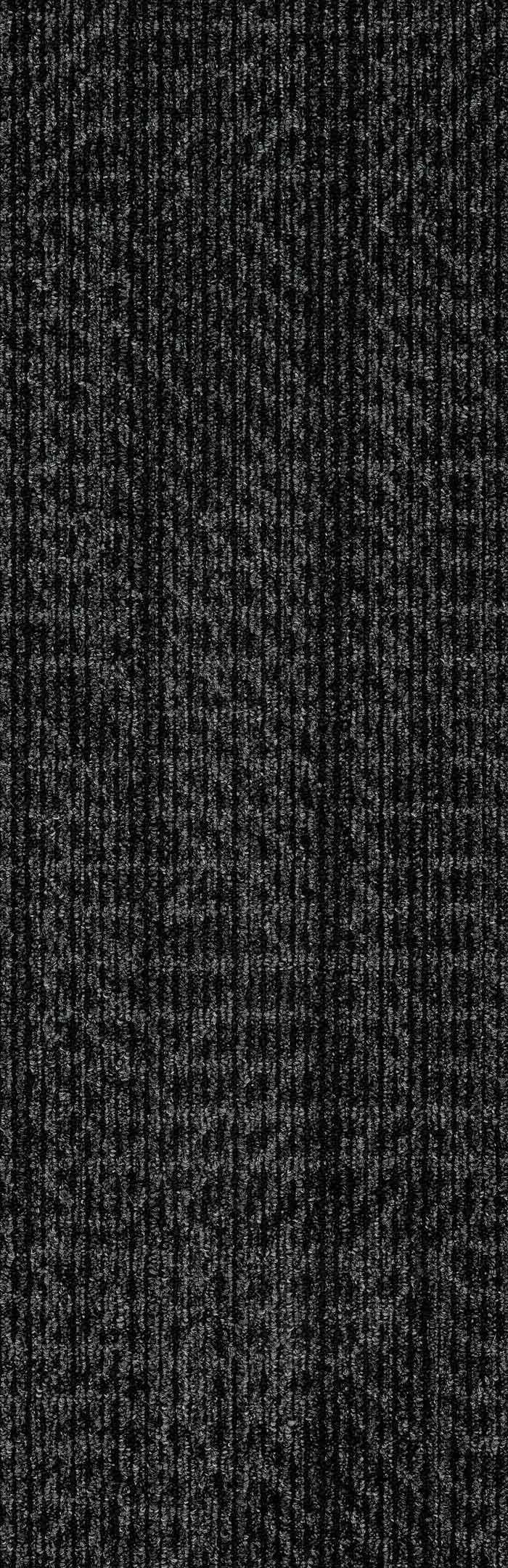 Mohawk Group Hidden Dimension Carpet Tile Dark Charcoal 12" x 36"