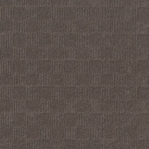 Infinity Crochet Accent Rib Peel & Stick Carpet Tile Espresso 24" x 24" Premium (60 sq ft/ctn)