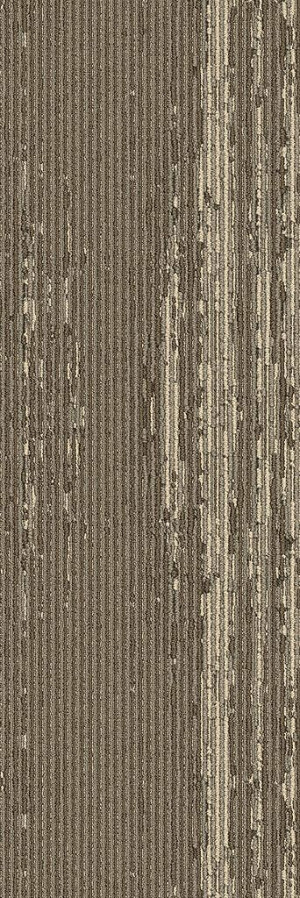 Mohawk Group Drifted Ground Carpet Tile Perfect Paths Metallic 12" x 36"