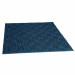 Infinity Crochet Accent Rib Peel & Stick Carpet Tile Denim 24" x 24" Premium (60 sq ft/ctn) 
