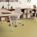 Shaw Gradient Carpet Tile Blissful Yellow 24" x 24" Premium - Small Office Scene