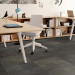 Shaw Byline Carpet Tile Bridge 24" x 24" Premium - Small Office Scene