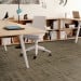 Shaw Entwine Carpet Tile Burl 24" x 24" Premium - Small Office Scene