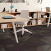 Shaw Kinetic Carpet Tile Color My World 24" x 24" Premium - Small Office Scene