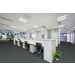 Pentz Diversified Carpet Tile Jumbled - Office Space Scene