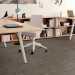 Shaw Transparent Carpet Tile Earthenware 24" x 24" Premium - Small Office Scene