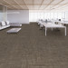 Shaw Transparent Carpet Tile Earthenware 24" x 24" Premium - Office Scene