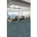 Shaw Flutter Modular Tile Sapphire Lacewing Office Scene