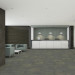 Shaw Kinetic Carpet Tile Fused Glass 24" x 24" Premium - Lobby Scene
