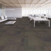 Shaw Color Play Carpet Tile Gilded 24" x 24" Premium - Office Scene