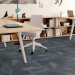 Shaw Kinetic Carpet Tile Make A Splash 24" x 24" Premium - Small Office Scene