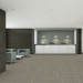 Shaw Minimal Carpet Tile Margin 18" x 36" Premium - Lobby Scene