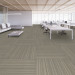 Shaw Minimal Carpet Tile Margin 18" x 36" Premium - Office Scene