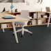 Shaw Wander Carpet Tile Myth 24" x 24" Premium - Small Office Scene
