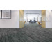 Mohawk Group Infinite Impact Carpet Tile Polished Pewter 12" x 36"-