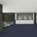 Shaw Gradient Carpet Tile Sapphire Blue 24" x 24" Premium - Lobby Scene