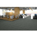 Shaw Alloy Shimmer Carpet Tile - Patina Titanium Office Scene