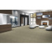 Shaw Alloy Shimmer Carpet Tile - Quartz Graphite Room Scene