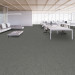 Shaw Belong Carpet Tile Greige 24" x 24" Premium - Room Scene