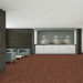 Shaw Commons Carpet Tile Clay 24" x 24" Premium - Lobby Scene