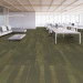 Shaw Diffuse Carpet Tile Formations 9" x 36" Premium - Room Scene