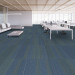 Shaw Disperse Carpet Tile Flyway 9" x 36" Premium - Room Scene