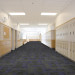 Shaw Engage Carpet Tile Clarity Achieve Purple 24" x 24" Premium - Room Scene