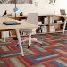 Shaw Makerspace Carpet Tile Regina 24" x 24" Premium - Small Office Scene