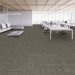 Shaw Memory Carpet Tile Warmth 24" x 24" Premium - Room Scene