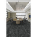 Shaw Metallic Alchemy Carpet Tile Onyx Titanium Office Scene