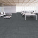 Shaw Surround Carpet Tile Blue Herring 24" x 24" Premium - Room Scene