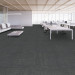 Shaw Contract Angle Up Carpet Tile Storm Cloud 24" x 24" Premium(48 sq ft/ctn)