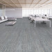 Shaw Suspend Carpet Tile Quiet 9" x 36" Premium - Office Scene