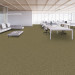 Shaw Gradient Carpet Tile Topaz 24" x 24" Premium - Office Scene