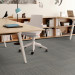 Shaw Minimal Carpet Tile Verge 18" x 36" Premium - Small Office Scene