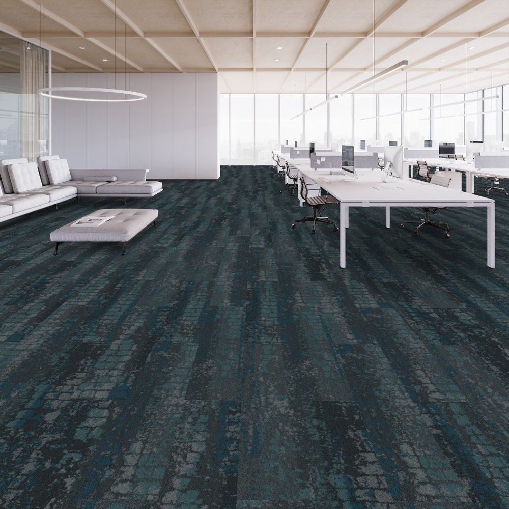 Shaw Transform Color Carpet Tile Calm Oceans 9