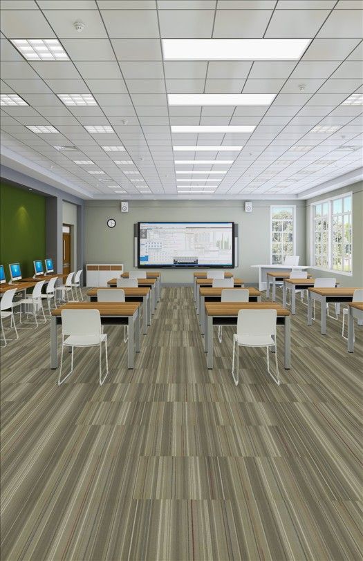 Kool Tile Shaw Infuse Carpet Tile Kool Khaki 24